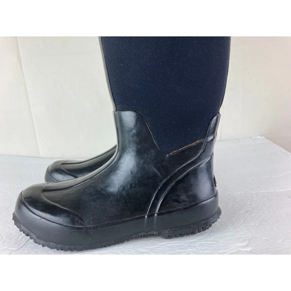 Bogs Womens 8 Black Waterproof Insulated Snow Rain Boots Farm Mud Gorpcore Work